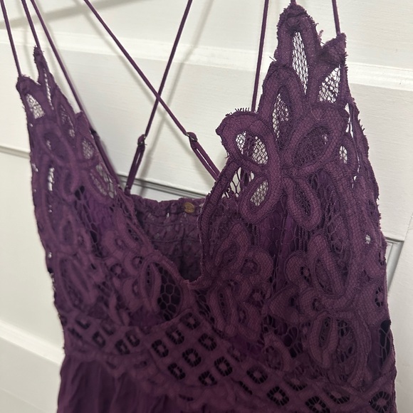 Free People Asymmetrical Purple Dress - Picture 3 of 5
